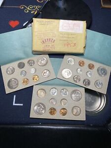 1953 PDS Original US Uncirculated Double Mint Set 