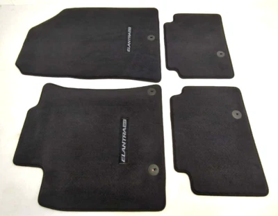 New OEM Genuine Hyundai Floor Mats 2018-2020 Elantra GT Black G3F14-AC000 black  - Image 1 of 4