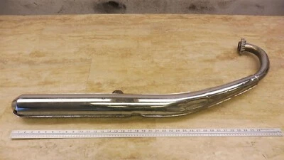 Suzuki GT380 1975 Triple S324-3> tubo de cabezal silenciador escape exterior lado derecho Foto 1 de 4