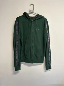 Tommy Hilfiger grüne Kapuzenjacke Hoodie Pullover. Größe M - Bild 1 von 11