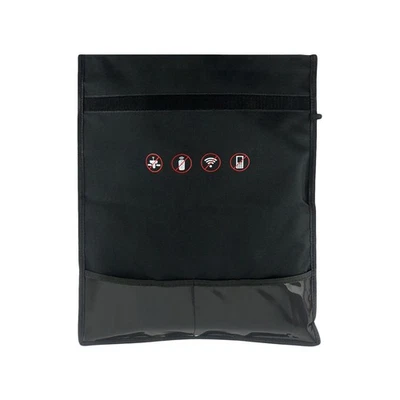 MARKENLOS Faraday-Tasche, RFID-Signalblockierende Abschirmtasche, großer Handy-/Laptop-Bl