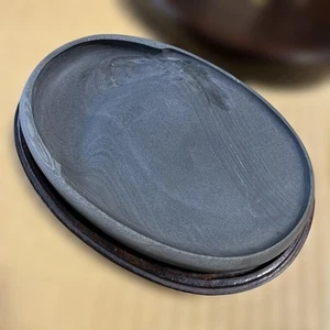 Extra großer chinesischer Tintenstein Vintage Suzuri Schleifer Shodo Shuji Kalligraphie - Bild 1 von 9