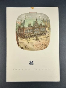 1960 MS Berlin Dinner Menu - North German Lloyd - May 8th - Picture 1 of 3