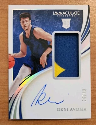 📈 🔥2020 Immaculate RPA Deni Avdija 26/49 #33🏀🔥📈 - Image 1 of 4