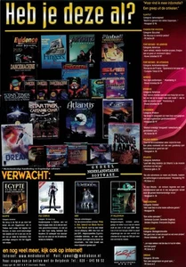 1997 R&P media (Dreams, Atlantis) (PC) A4 Vintage Print Ad/Poster, Official Art - Picture 1 of 2