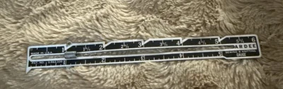复古 Ardee 缝纫和针织量规 6 英寸美国制造 — 第 1/4 张图片