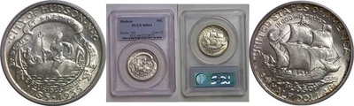1935 Hudson Commemorative Half Dollar  PCGS MS-64 - Image 1 of 3