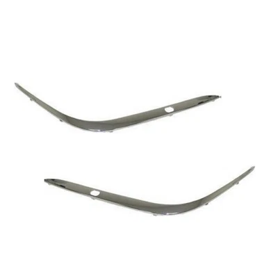 For BMW 740i 1995 Bumper Moldings Driver And Passenger Side | Pair | Front Outer - Изображение 1 из 4