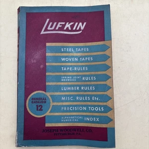 Lufkin General Catalog No 12 - Picture 1 of 7