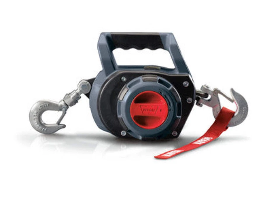 SEILWINDE WARN DRILL WINCH FÜR AKKU- SCHRAUBER, 340KG ZUGKRAFT, 12M STAHLSEIL