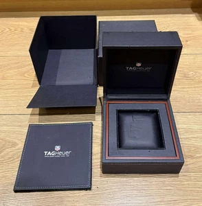 Original Original Vintage Tag Heuer Swiss Uhrenbox Etui komplett mit Geldbörse - Bild 1 von 7