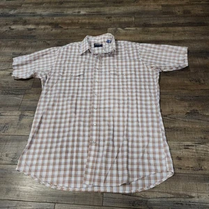Wrangler short sleeve pearl snap shirt XLT 2240 - Picture 1 of 5