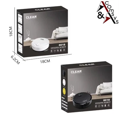 Mini Kehrroboter Automatischer Staubsauger Roboter 18cm 6cm Dünn USB 800mAh Akku - Bild 1 von 4