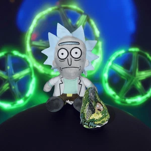 NUEVO CON ETIQUETAS The Toy Factory Rick and Morty" Rick Peluche Muñeco 5"P6 - Imagen 1 de 7