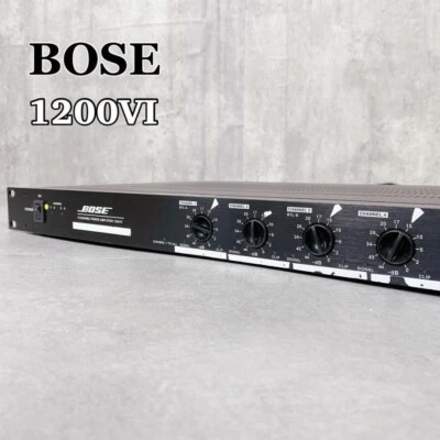 Bose 1200 VI 4-Channel Professional Power Amplifier  Operation Confirmed Japan - Image 1 of 4