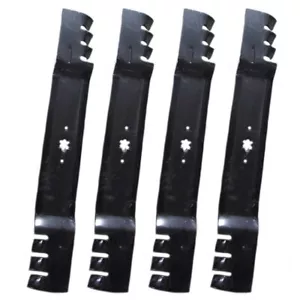 4 cuchillas de acolchado se adaptan a la cubierta Cub Cadet 42" RZT-L RZT-S LTX1040 LTX1042 942-04126 - Imagen 1 de 1