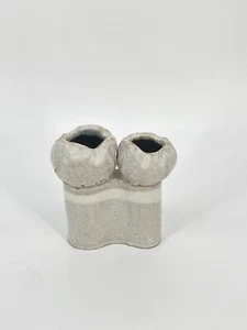 * HABERLAND STUDIOKERAMIK VASE DOPPELVASE KERAMIK KUNST OBJEKT MID CENTURY - Bild 1 von 14