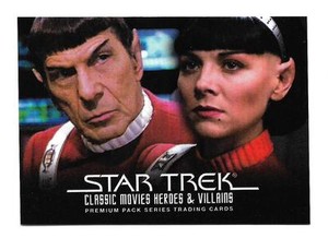 2011 Star Trek Classic Movies Heroes & Villains Promo Card P2 Non Sport Update 