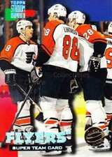 1994-95 Stadium Club Super Teams Division Winners #17 Eric Lindros, Mark Recchi