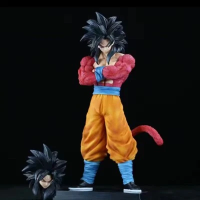 Goku Super Sayan Ssy 4 NEW character action figure Dragon Ball Z GT Daima - Immagine 1 di 2