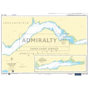 Admiralty Small Craft Chart 5611_25: Loch Sunart (Eastern Part) - Picture 1 of 1