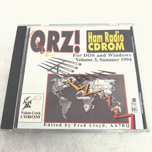 QRZ! Ham Radio CDROM- Excellent & Rare Vol 3 Summer 94 Win 95 - Picture 1 of 4