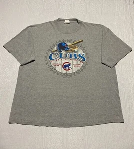 2005 Chicago Cubs Grafik T-Shirt Herren 2XL grau - Bild 1 von 7