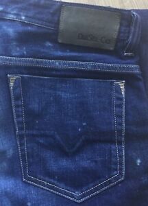 Diesel Safado Jeans. Regular Slim Straight. Distressed. 36W 32L. Immaculate.
