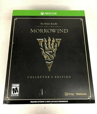 Xbox One The Elder Scrolls Online: Morrowind Edición Coleccionista Bethesda NUEVO Foto 1 de 4
