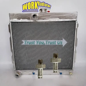 2Rows Aluminum Radiator For 1963-1969 Dodge Charger Dart Mopar Coronet Polara AT - Picture 1 of 14