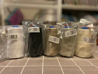 Presencia 60wt 3-ply 100% Cotton Sewing / Quilting Thread ~ 4882 yards ~ 60 wt - Image 1 of 2