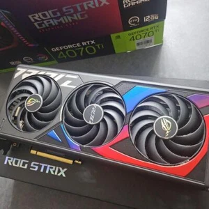 ASUS ROG STRIX GEFORCE RTX 4070 TI 12GB GDDR6X - Afbeelding 1 van 7