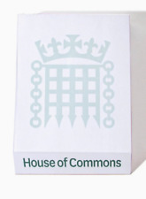 Official HOUSE OF COMMONS Note Pad Block (With the Iconic Portcullis Logo)