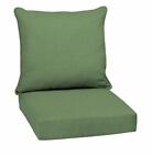 Green Outdoor Chair Deep Seat Back Cushion Pad Set Patio Furniture Cheap Durable
