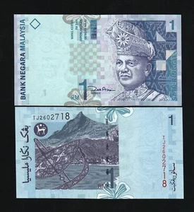 Malaysia 1 RINGGIT P-39 ND 2000 x 100 Pcs Lot BUNDLE UNC Malaysian Currency NOTE - Picture 1 of 3