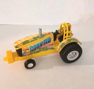 Ertl Tomy 1:64 Abzieher Corn Fed Racing Pro Stock Pulling Tractor gelb - Bild 1 von 9