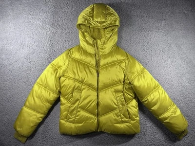 Ugg 女式小号 Ronny Cropped Puffer 全拉链连帽拇指孔 — 第 1/4 张图片