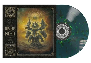 RIVERS OF NIHIL - RIVERS OF NIHIL, DARK TEAL w/ YELLOW SPLATTER LP, 500 COPIES! - Picture 1 of 1