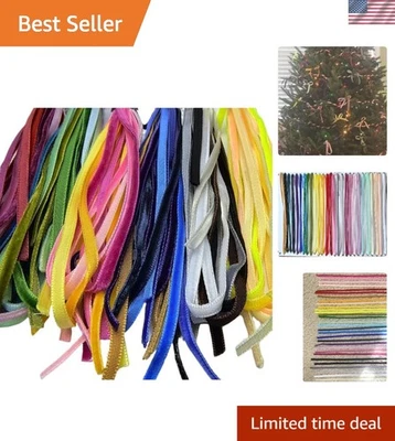 High-Quality 30 Yard 1/8" Velvet Ribbon - Perfect for Hair Bows & Decorations - Image 1 of 4