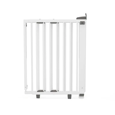 Geuther Schwenk Türschutzgitter 58-105cm schraubbar weiß - Zustand sehr gut - Bild 1 von 2