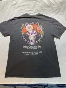 Bob Weir & Wolf Bros T-Shirt, Herren Gr. XL, 24’-25’ Silvester - Bild 1 von 5