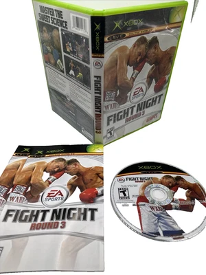 Fight Night Round 3 - XBOX (EA Sports, 2006) Completo con Manuales - CIB Foto 1 de 4