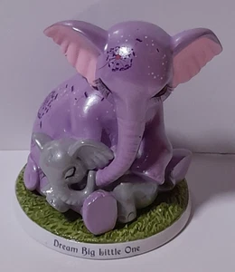 Figurina Elefante Dream Big Little One di Blake Jensen The Hamilton Collection - Foto 1 di 3
