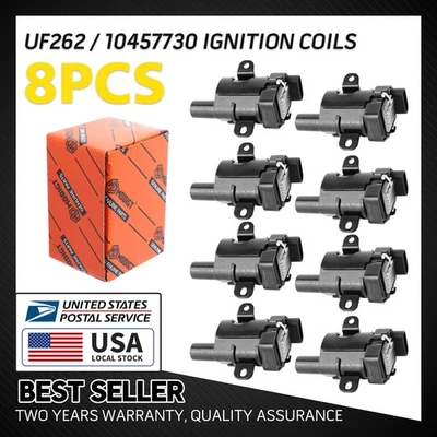 Bobina de encendido de alta calidad 8 piezas nueva 10457730/UF262 apta para Hummer H2 2003-2006 Foto 1 de 4