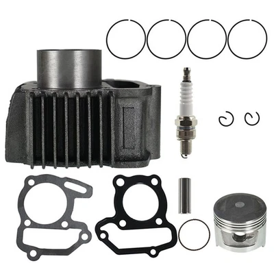 For Yamaha Raptor 80 YFM 80 2002-2008 Cylinder Piston Gasket Top End Kit New - Imagem 1 de 4