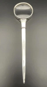 "Abridor de letras/lupa Tiffany de plata esterlina accesorio de escritorio 9 1/8""" - Imagen 1 de 14
