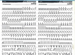 MECANORMA Dry Transfer Lettering 396.60 LN #673 CELTIC 15mm - Picture 1 of 2