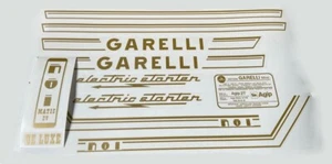 Adesivi colore ORO garelli NOI de luxe GOLD series stickers - Picture 1 of 1