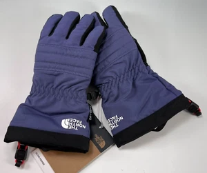 The North Face Kids M Montana Ski Gloves Waterproof Insulated Purple Black NWT - Picture 1 of 11