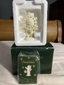 NEW Department 56 Snowbabies "One of a Kind" Snowflake 2006 Retired - Picture 1 of 9